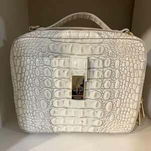 Brahmin Evie Embossed Leather Crossbody